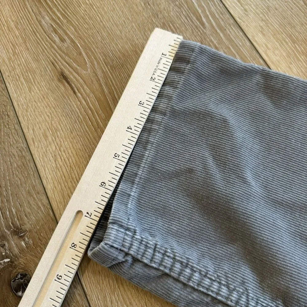 Vintage Levi's 515 Corduroy Jeans Mens 34‎ x 33 Gray USA Made 90s Cords